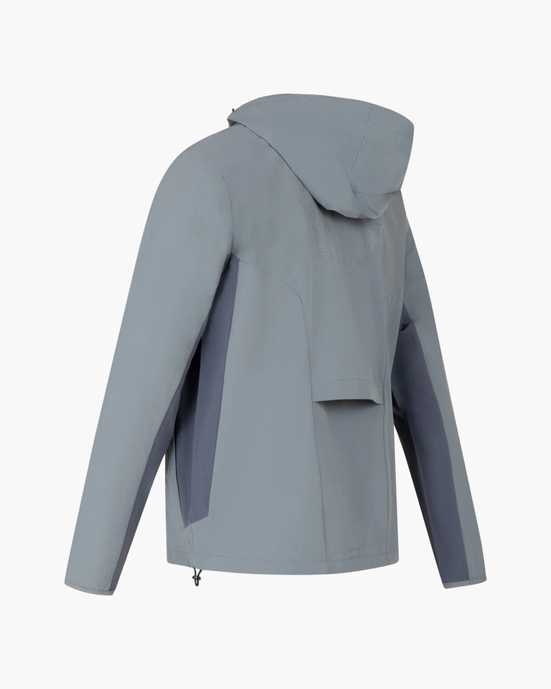 Cruyff Men's Essential Peak Jacket in Slate-3