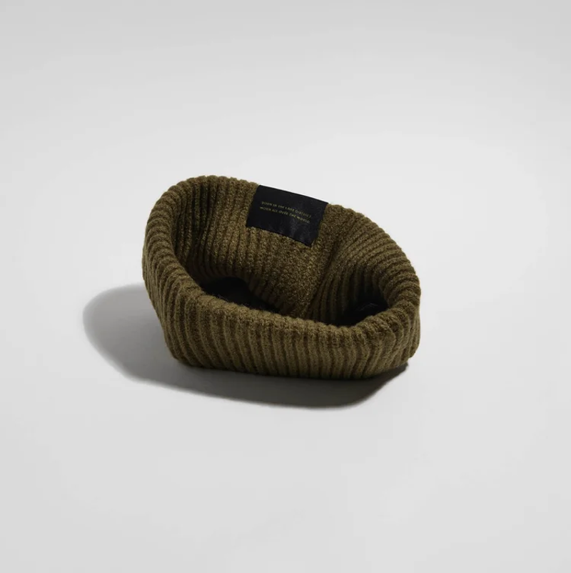Vaga Midweight Beanie in Moss Green-1
