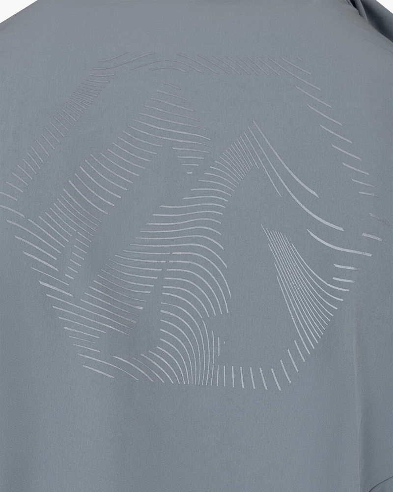 Cruyff Men's Essential Peak Jacket in Slate-6