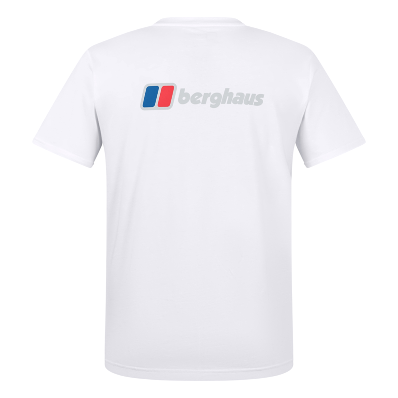 Berghaus Men's Front and Back Tee in White-1