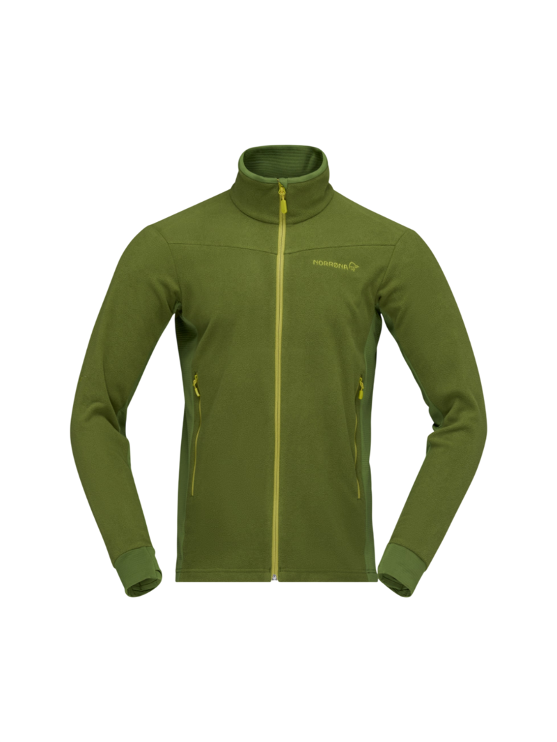 Norrona Men's Falketind Warm2 Jacket in Pesto