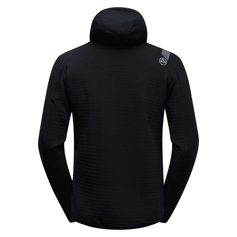La Sportiva Men's Bristen Thermal Hoody in Black/Cloud-1