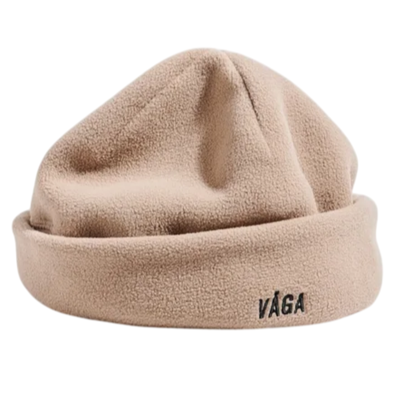 Vaga Fleece Beanie in Taupe
