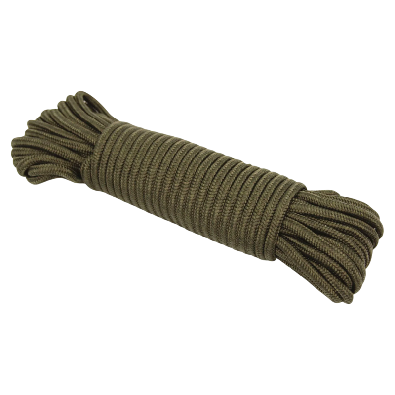 Highlander Utility Rope 5mm x 15mm in Olive Green