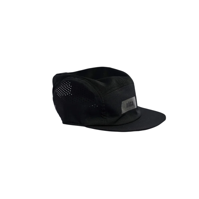 Vaga Feather Racing Cap in Black