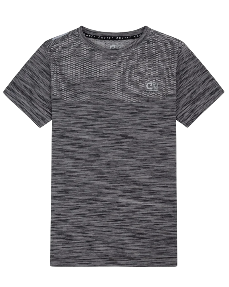 Cruyff Kid's Aquatic Tee in Black