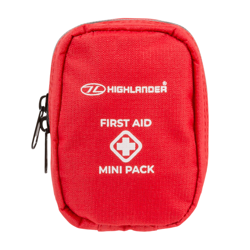 Highlander First Aid Mini Pack in Red