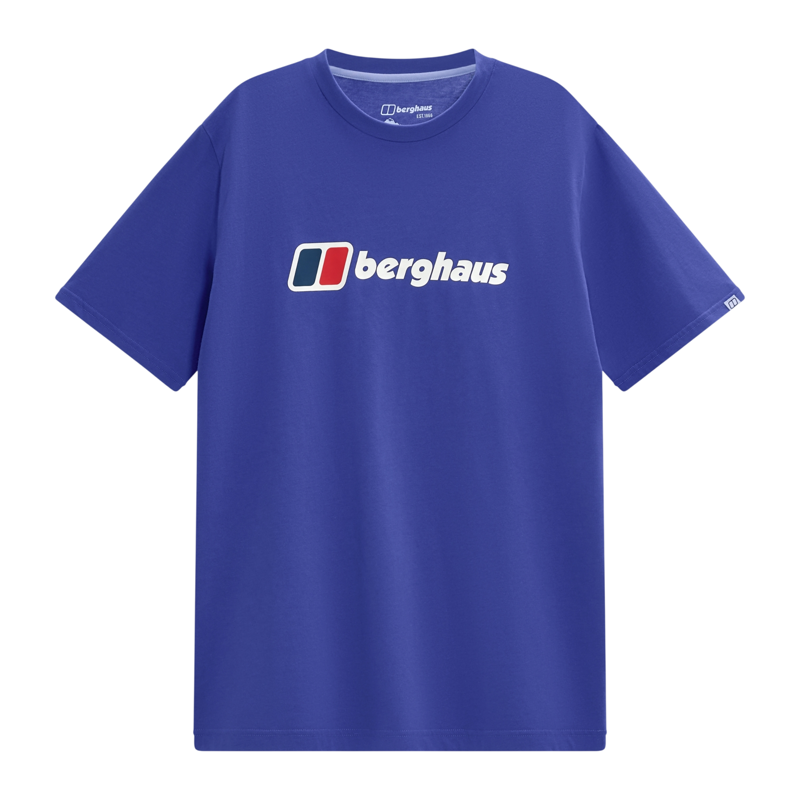 Berghaus Men's Class XL-Logo Tee in Blue