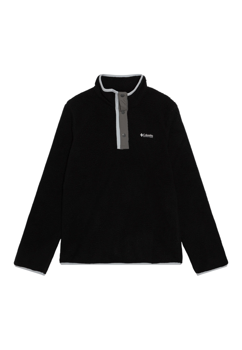Columbia Women's Helvetia II Cropped Half Snap Fleece in Black