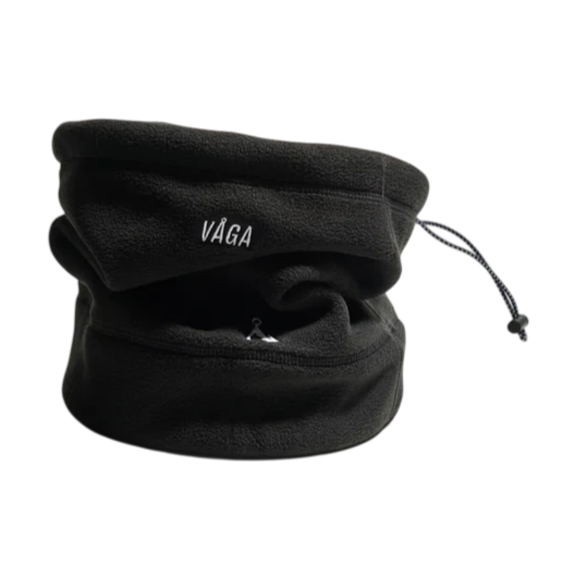 Vaga Fleece Neck Gaiter in Black