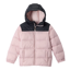 Columbia Kid's Puffect Hooded Jacket in Mineral Pink/Black
