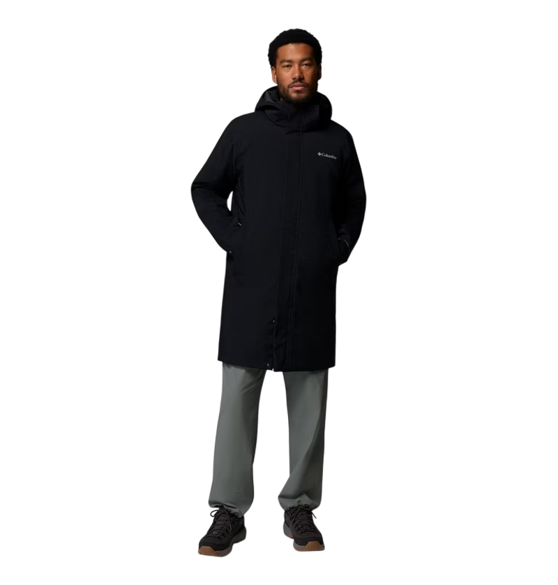Columbia Men's Street Heights Car Coat in Black
