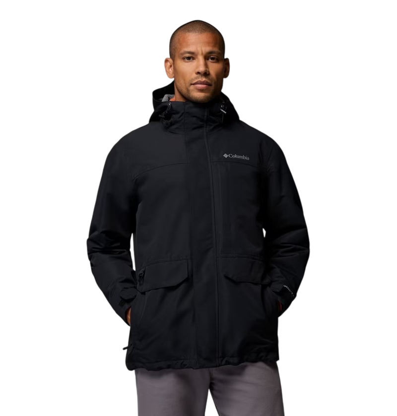 Columbia Men's Landroamer Fleece Lined Jacket in Black