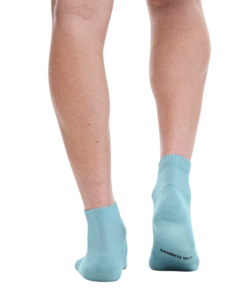 On Running Core Low Run Sock 2-Pack in Flurry/Wash-1