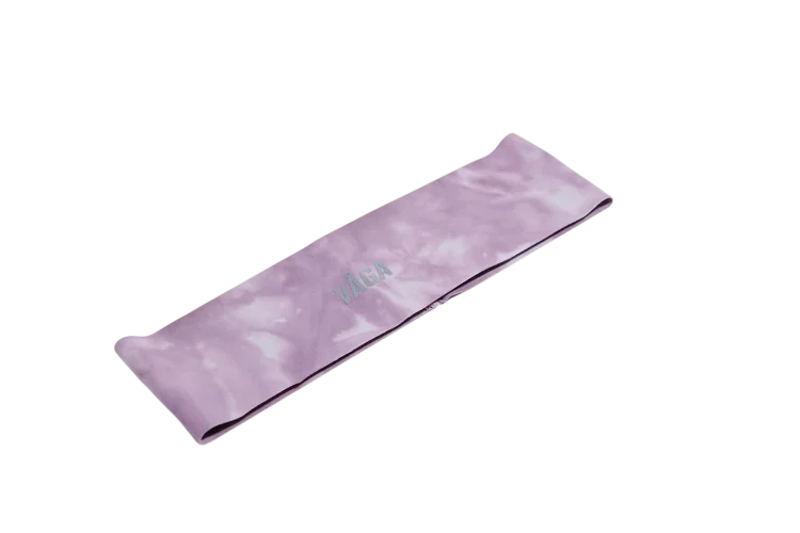 Vaga Lightweight Headband in Purple/Pink/Off White