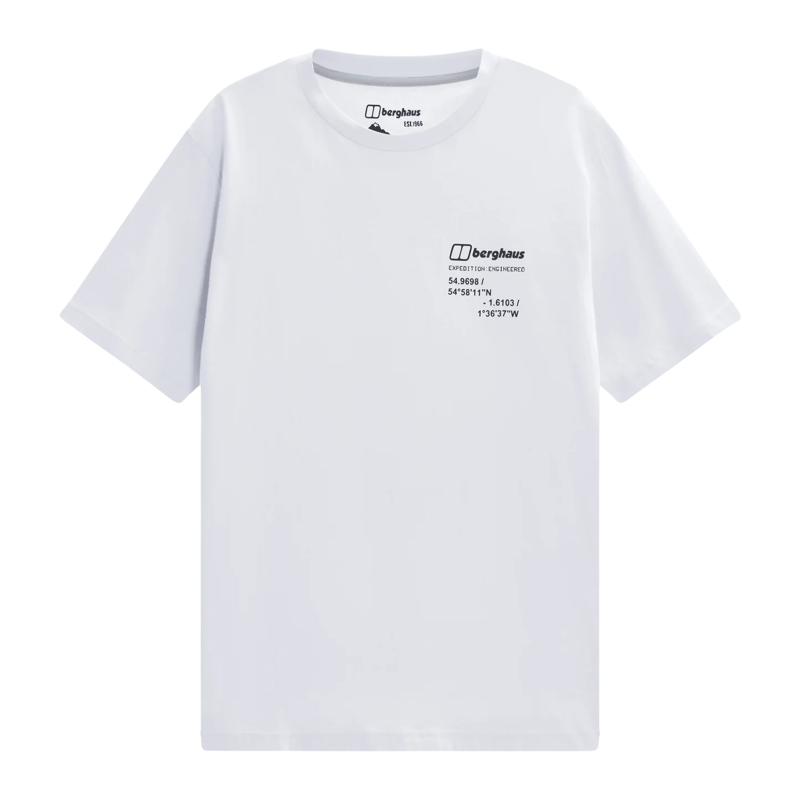 Berghaus Men's Mount 10 Essential Tee in White
