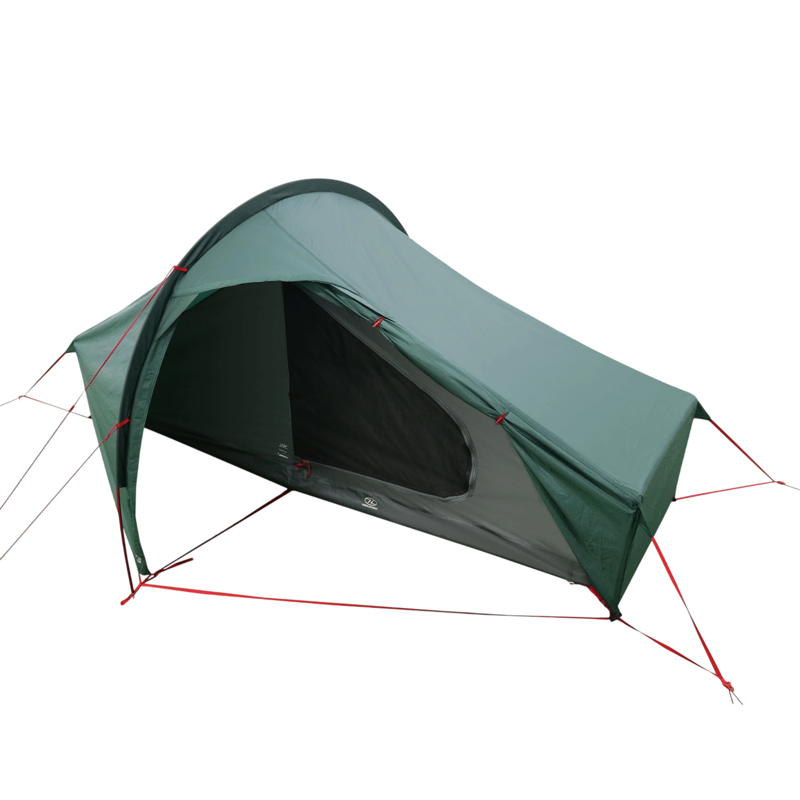 Highlander Refuge 1 Person Tent in Pine Green