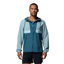 Columbia Men's Spire Valley Hooded Windbreaker in Crushed Blue/Everblue
