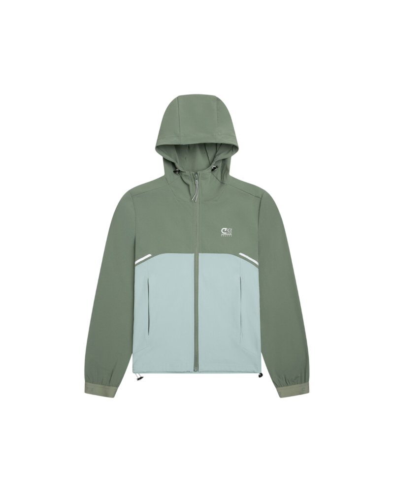 Cruyff Kid's Aquatic Tracktop in Khaki/Sage