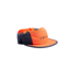 Vaga Club Cap in Neon Coral/Slate Blue