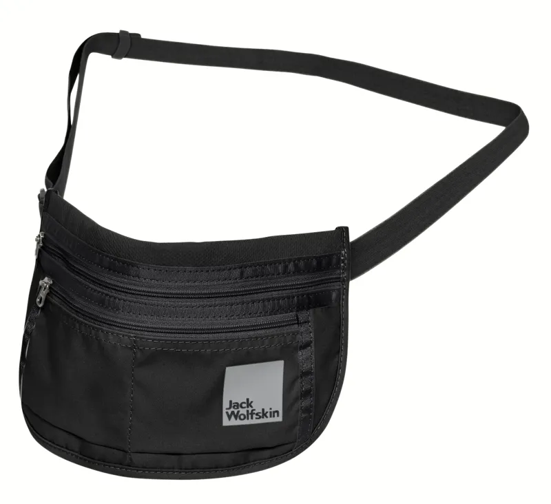 Jack Wolfskin Document Belt De Luxe in Black