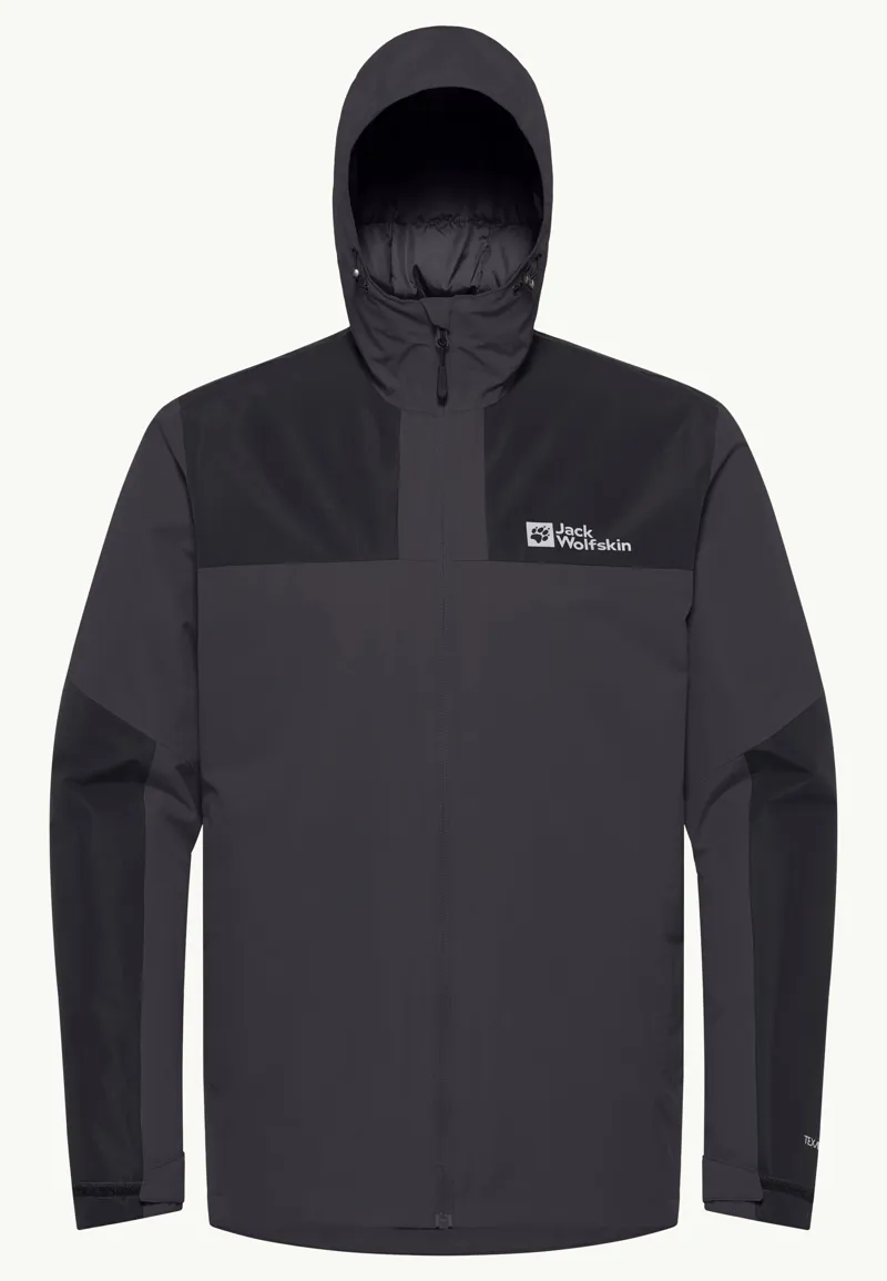 Jack Wolfskin Men's Jasper Insulated Jacket in Phantom-1