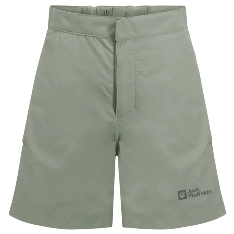 Jack Wolfskin Kid's Sun Shorts in Mint Leaf