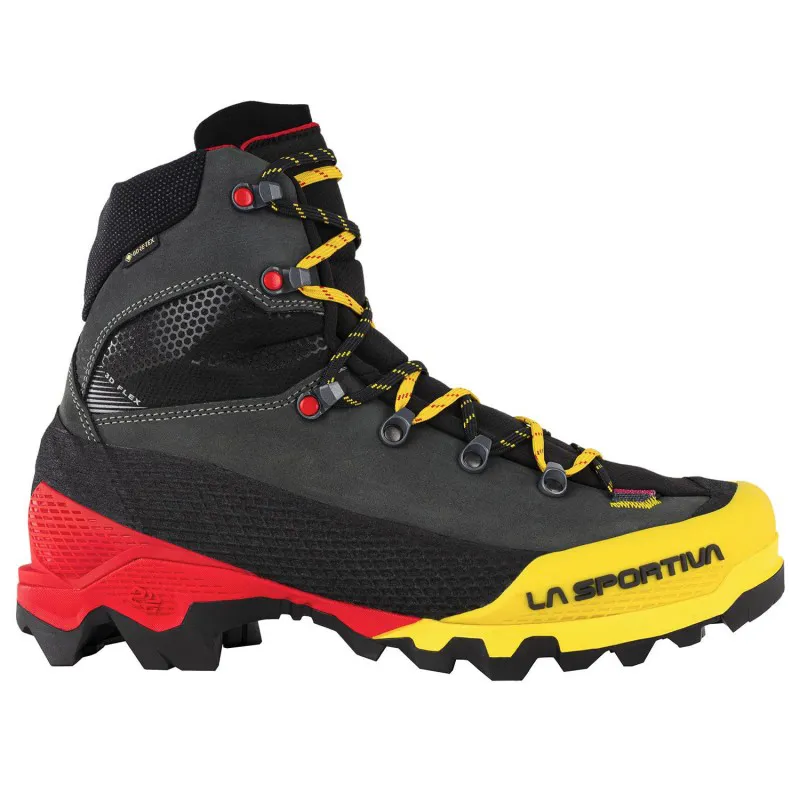 La Sportiva Aequilibrium LT GTX in Grey/Yellow/Red