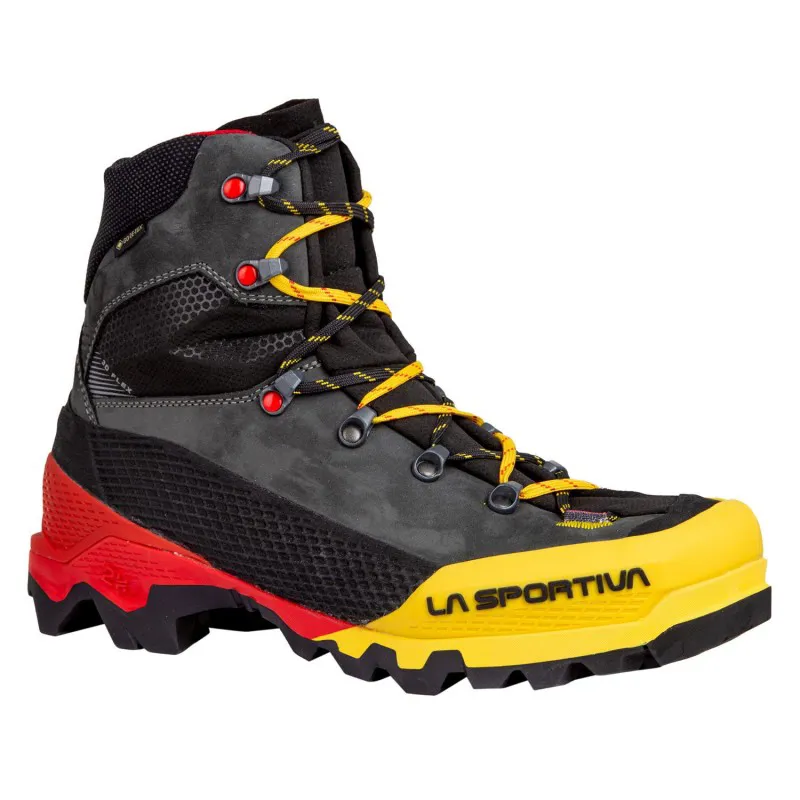 La Sportiva Aequilibrium LT GTX in Grey/Yellow/Red-1