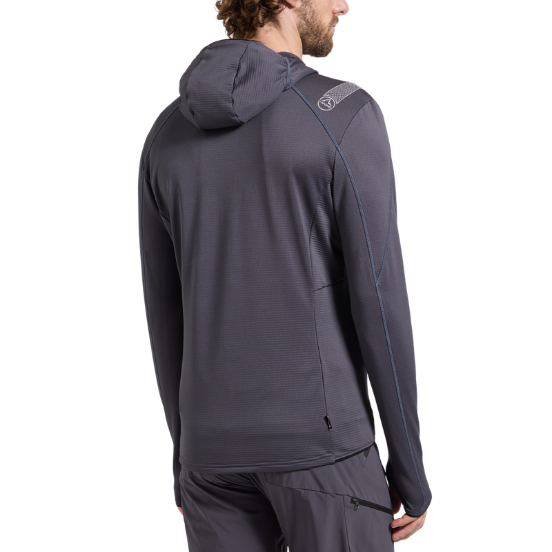 La Sportiva Men's Chill Thermal Hoody in Onyx/Chalk-3