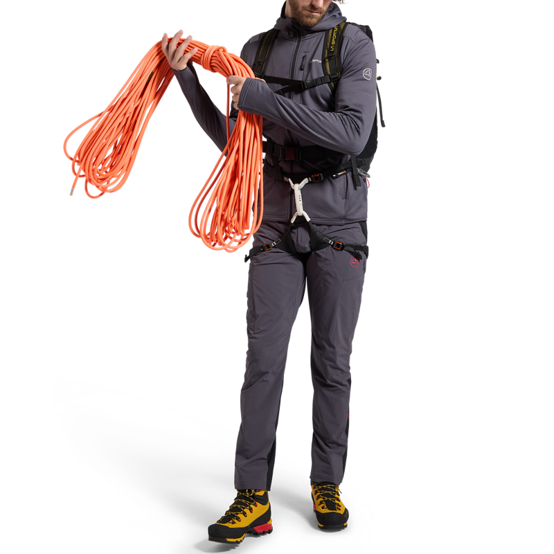 La Sportiva Men's Chill Thermal Hoody in Onyx/Chalk-2