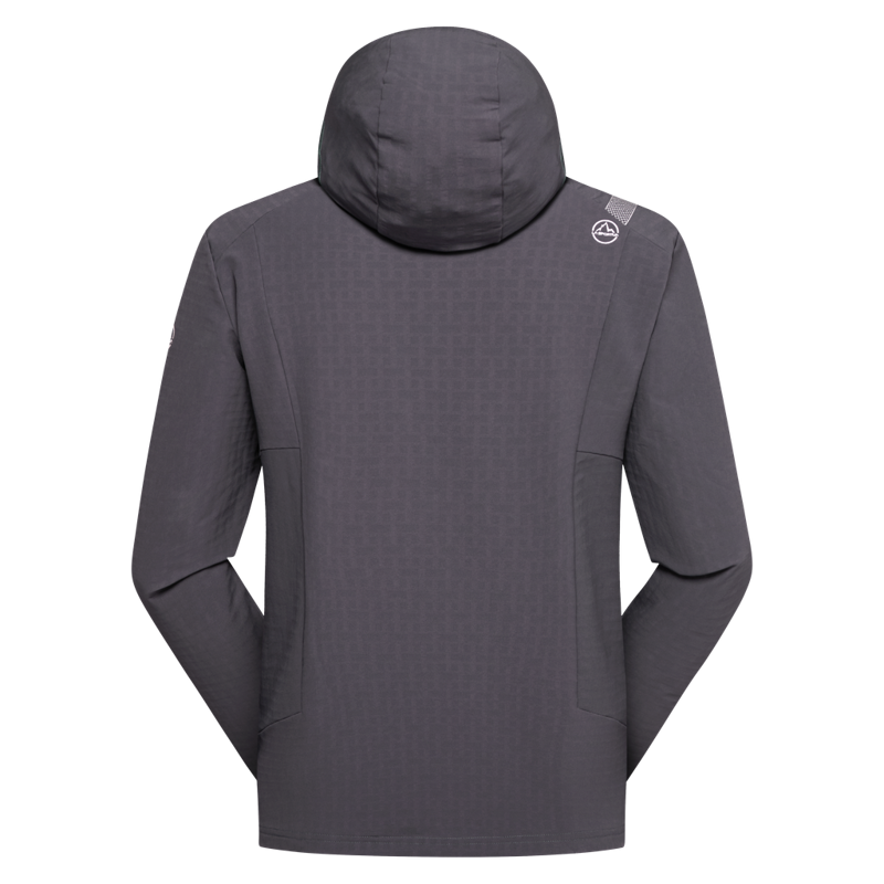 La Sportiva Men's Descender Storm Jacket in Onyx/Chalk-1