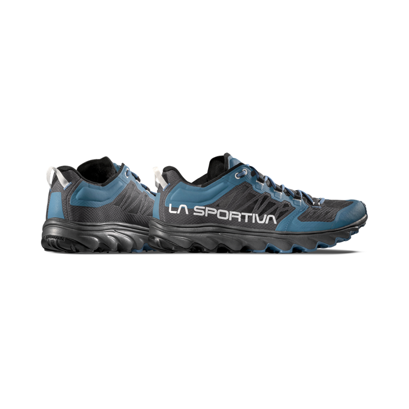 La Sportiva Men's Helios III Shoes in Hurricane/Chalk-6