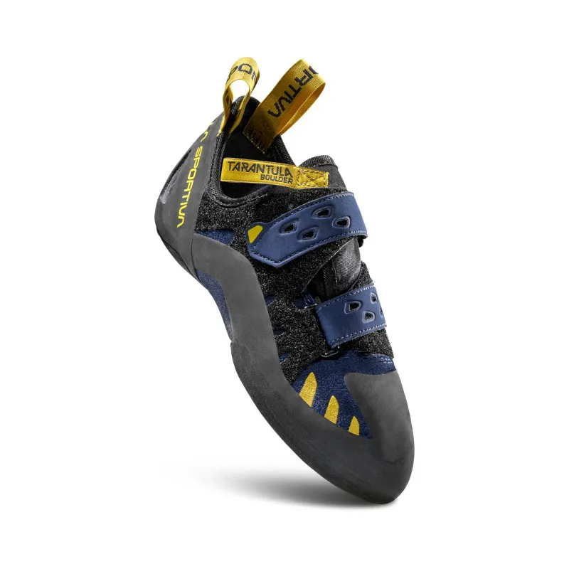 La Sportiva Tarantula Boulder Shoe in Night Blue/Moss-2