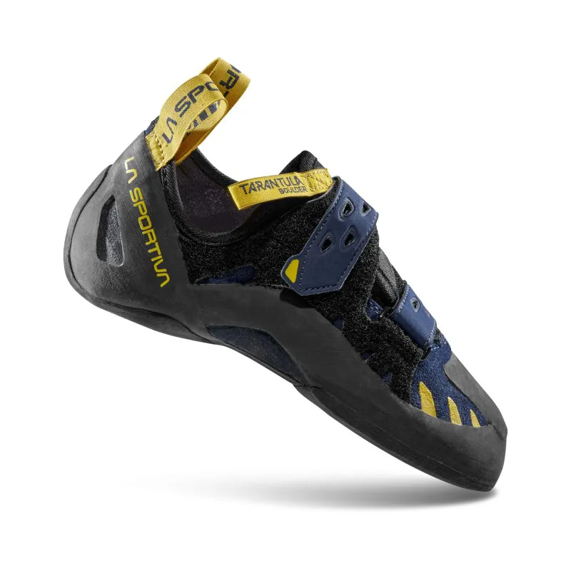 La Sportiva Tarantula Boulder Shoe in Night Blue/Moss