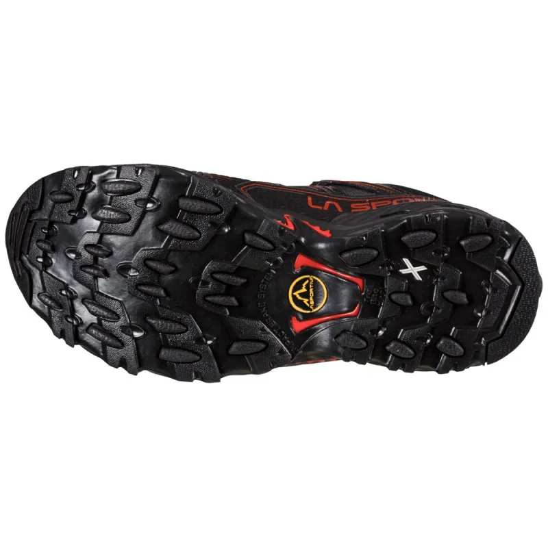 La Sportiva Men's Ultra Raptor II GTX in Black/Goji-6