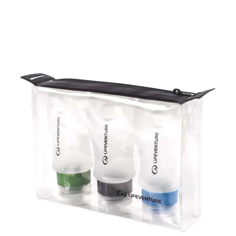 Lifeventure Silicone Flight Bottle Set-1