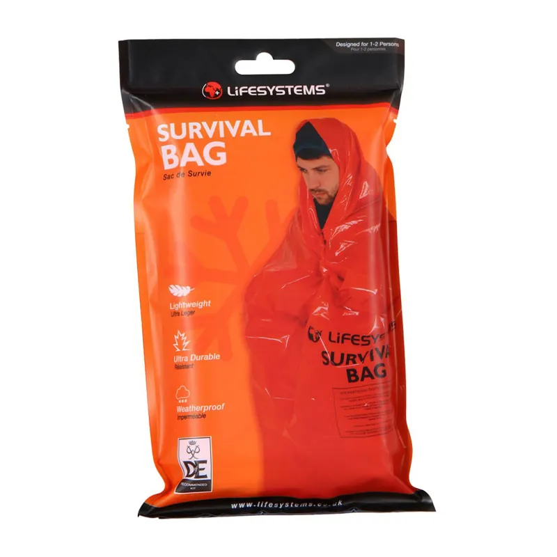 Lifesystems Survival Bag in Orange