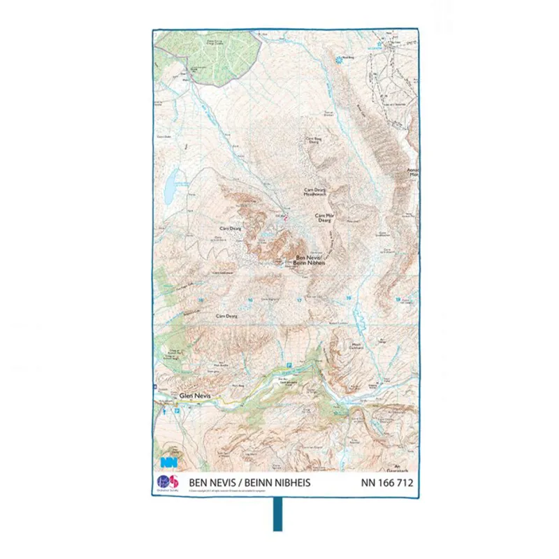 Lifeventure Ben Nevis Map Trek Towel-2