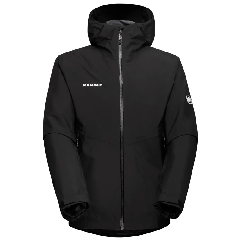 Mammut Men's Alto Light 3-in-1 HS Hooded Jacket in Black/Black