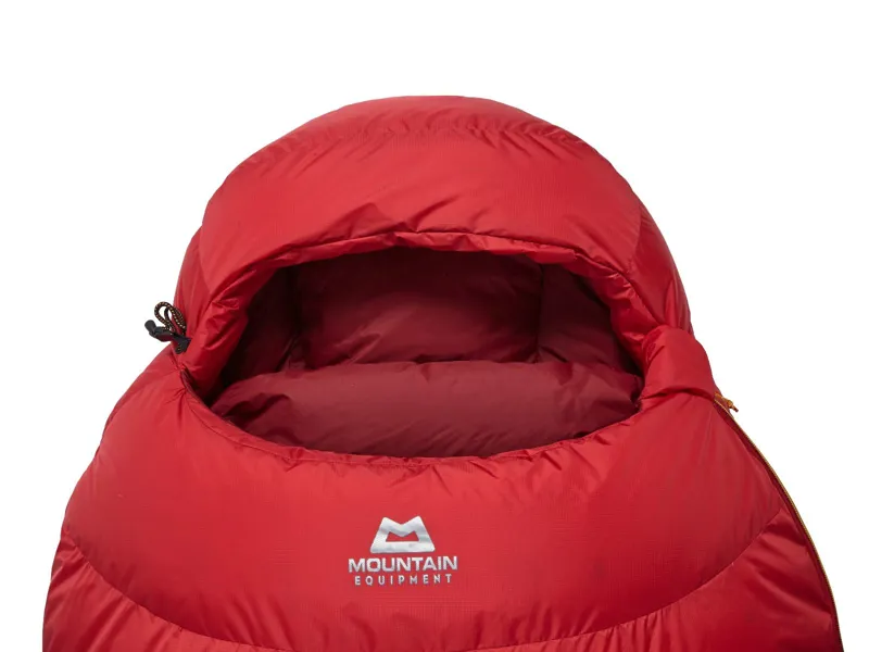 Mountain Equipment Glacier 450 Regular Sleeping Bag in Imperial Red-2