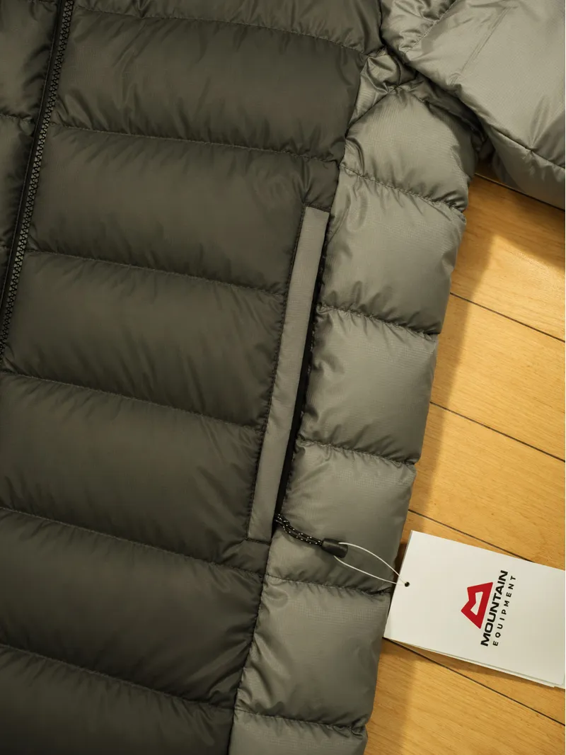 Mountain Equipment Men's Lightline Block Jacket in Graphite/Mercury/Black-1