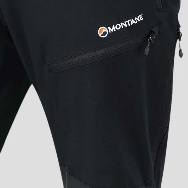 Montane Men's Terra Mission Short Leg Pants in Black-4
