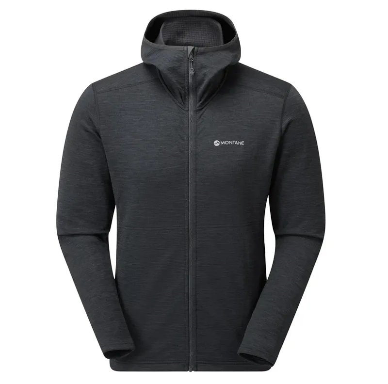 Montane Men's Protium Fleece Hoodie in Charcoal