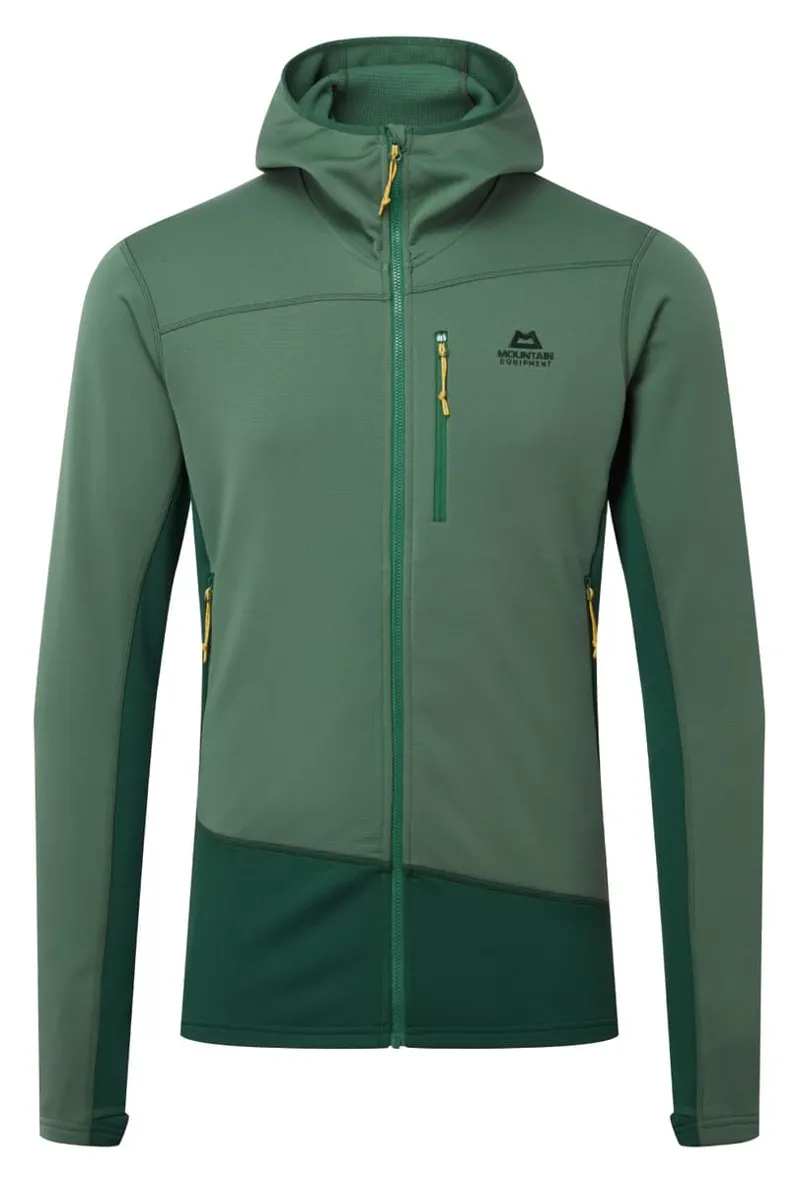 Mountain Equipment Men's Durian Hooded Jacket in Fern/Pine