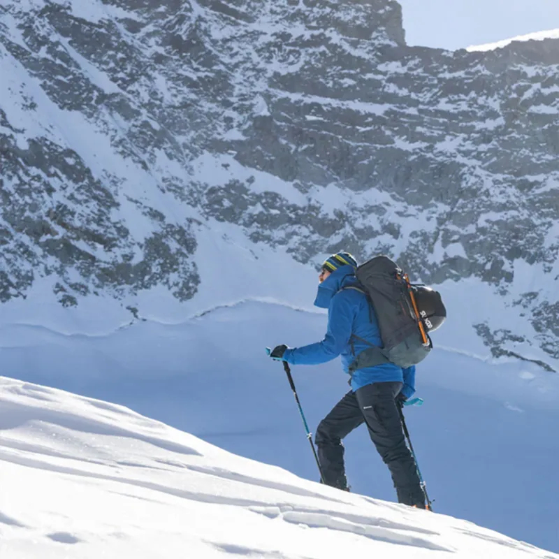 Montane Men's Nordes Softshell Pants in Eclipse Blue-9