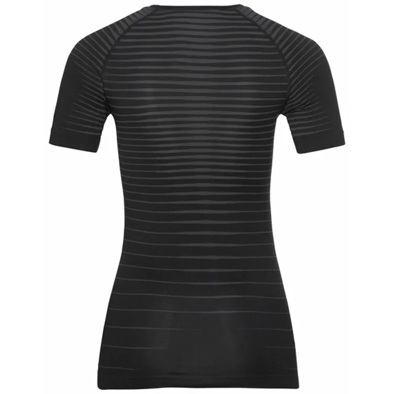 Odlo Women's Performance Light Base Layer T-shirt in Black-1