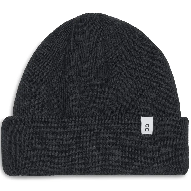 On Running Adult Merino Beanie in Black