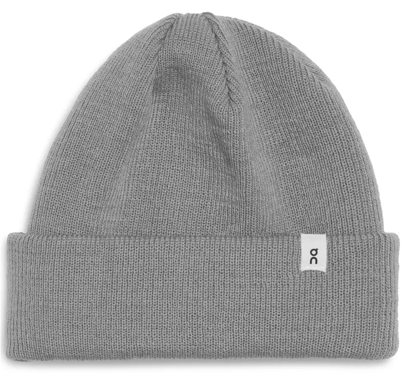 On Running Adult Merino Beanie in Lunar Grey