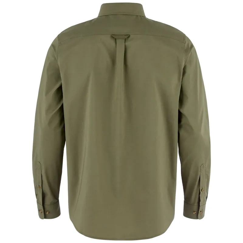 Fjallraven Men's Övik G-1000 Long-sleeved Shirt in Laurel Green-1